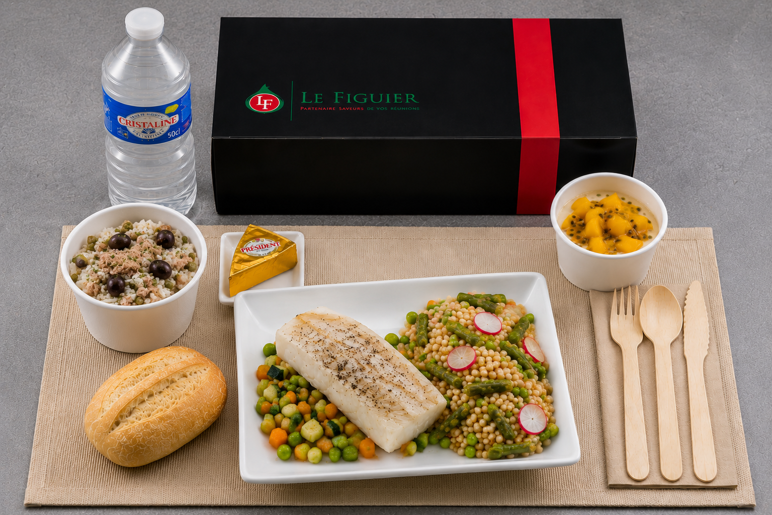 Lunch Box DOS DE LIEU NOIR