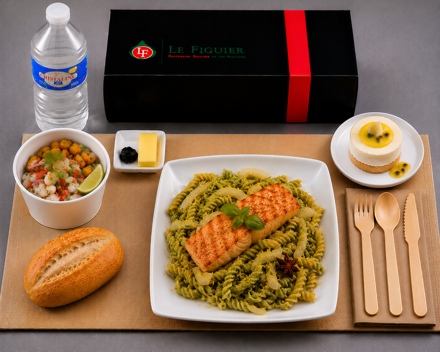 Plateaux Repas SAVEUR PAVE DE SAUMON GRILLE